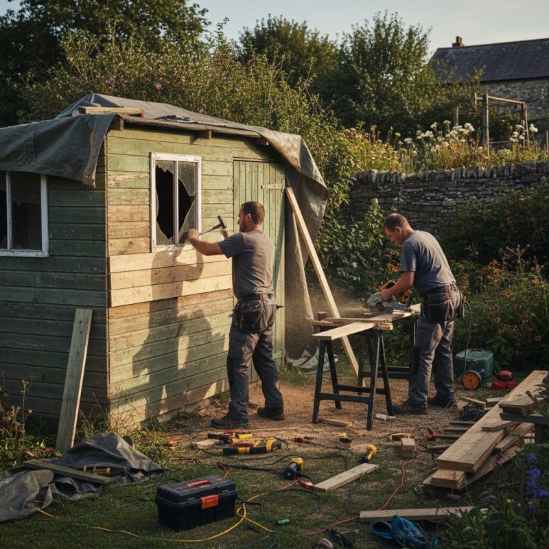 Shed Roof Repair in Kansas City, KS