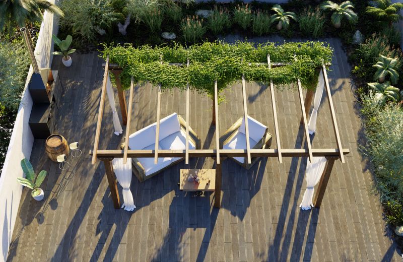 Covered Pergola Installation in Wilmington, NC