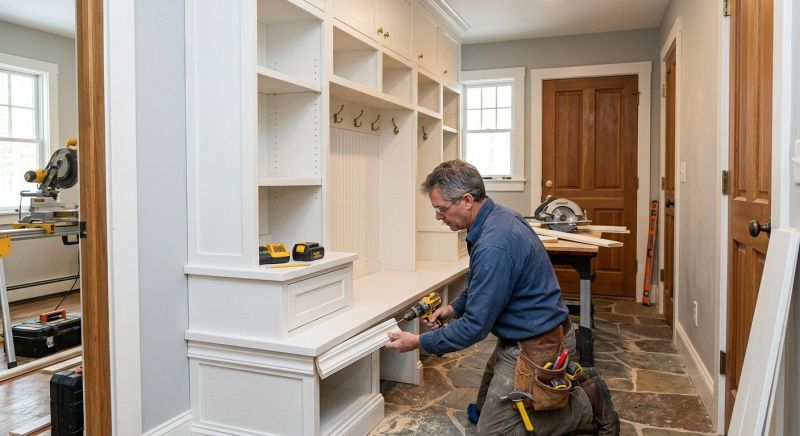 Custom Shelving Installation in Winston Salem, NC