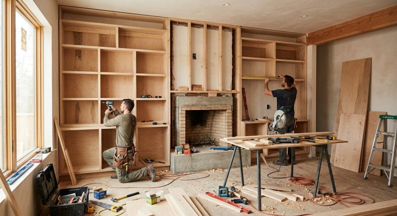 Fireplace Built Ins Installation in Fairfax, VA
