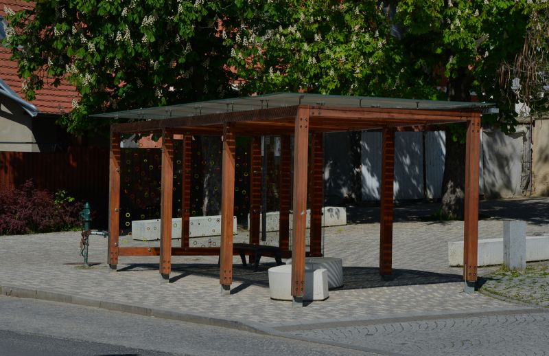 Pergola Building detail