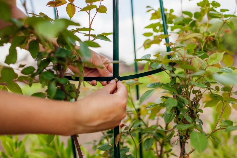 Grape Trellis Installation in Wilmington, NC