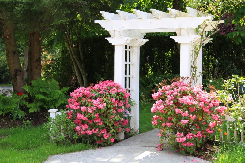 Lattice Arbor Installation in Kansas City, KS