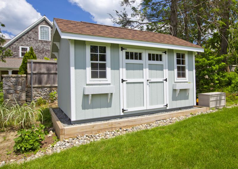 Lean To Shed Installation in Kansas City, KS