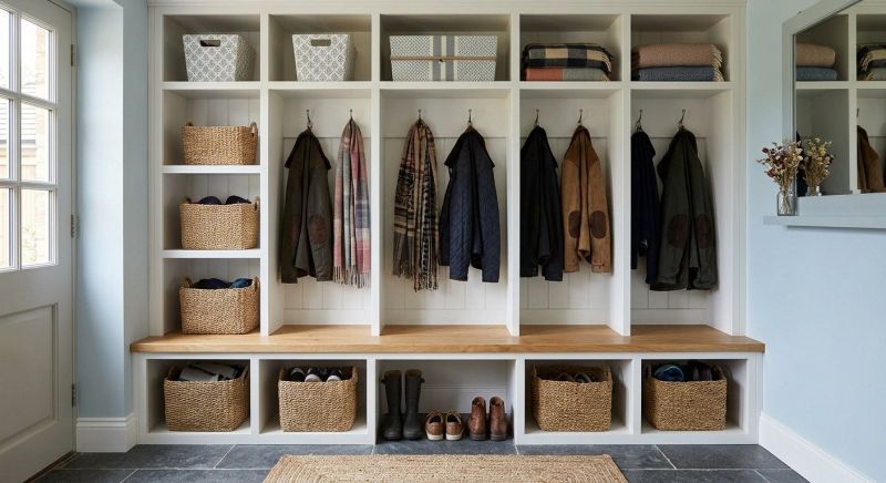 Mudroom Carpentry Installation in Raleigh, NC