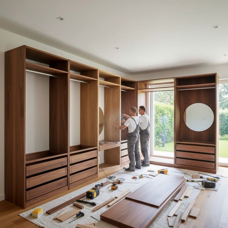 Mudroom Carpentry Installation in Woodbridge, VA